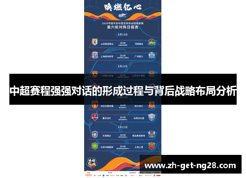 中超赛程强强对话的形成过程与背后战略布局分析