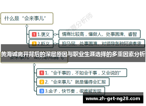 黄海诚离开背后的深层原因与职业生涯选择的多重因素分析 黄海诚离开背后的深层原因与职业生涯选择的多重因素分析